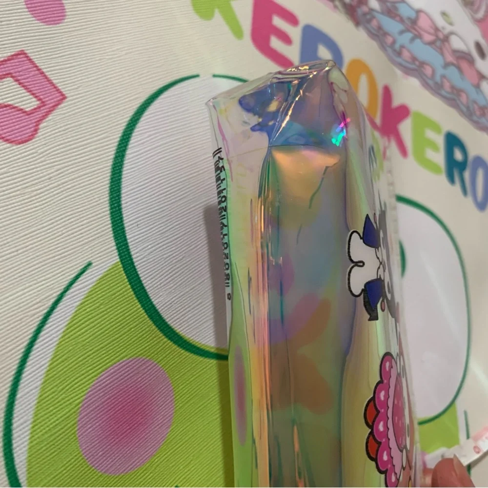 Sanrio Characters Holographic Clear Zip Pencil Pouch